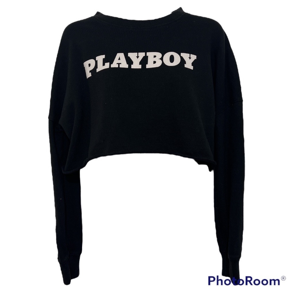 Playboy cropped sweater